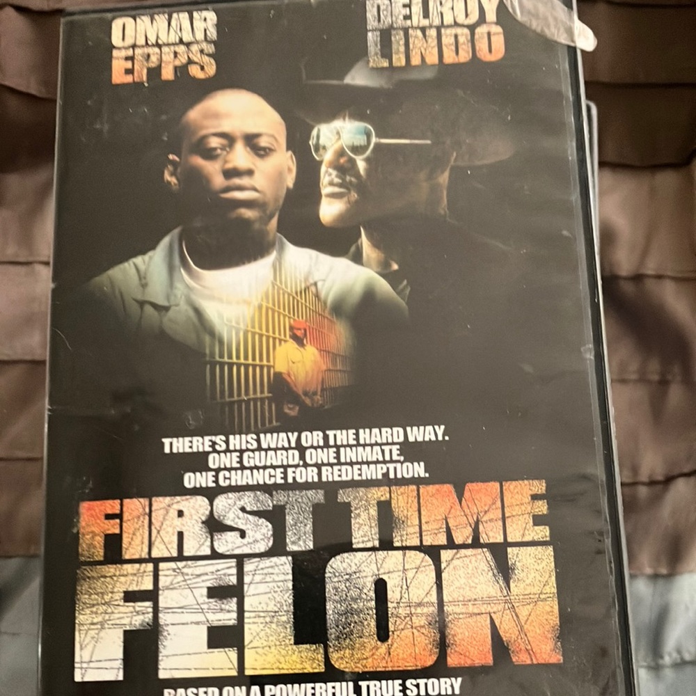 First time felon dvd